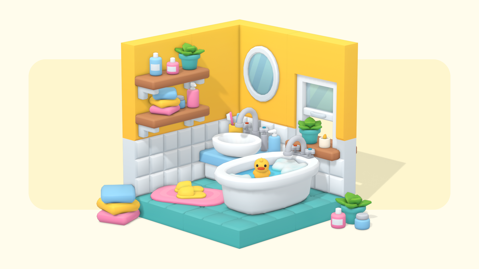 Bubbly Bathroom